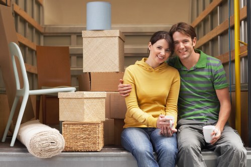Moving day logistics for office relocation services in Kentish Town