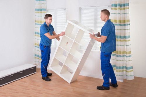 Kentish Town moving service team protecting property during a relocation