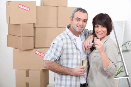 Experienced mover handling a small relocation in North London